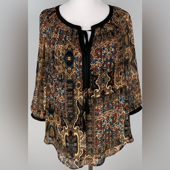 Anthropologie Meadow Rue blouse size xs - Picture 2 of 4